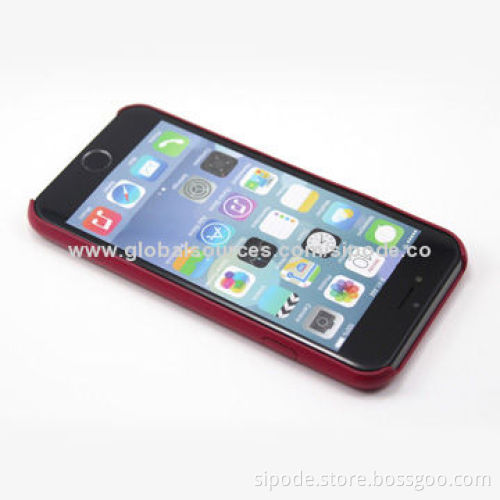 Customized PC leather case for iPhone6 plusNew